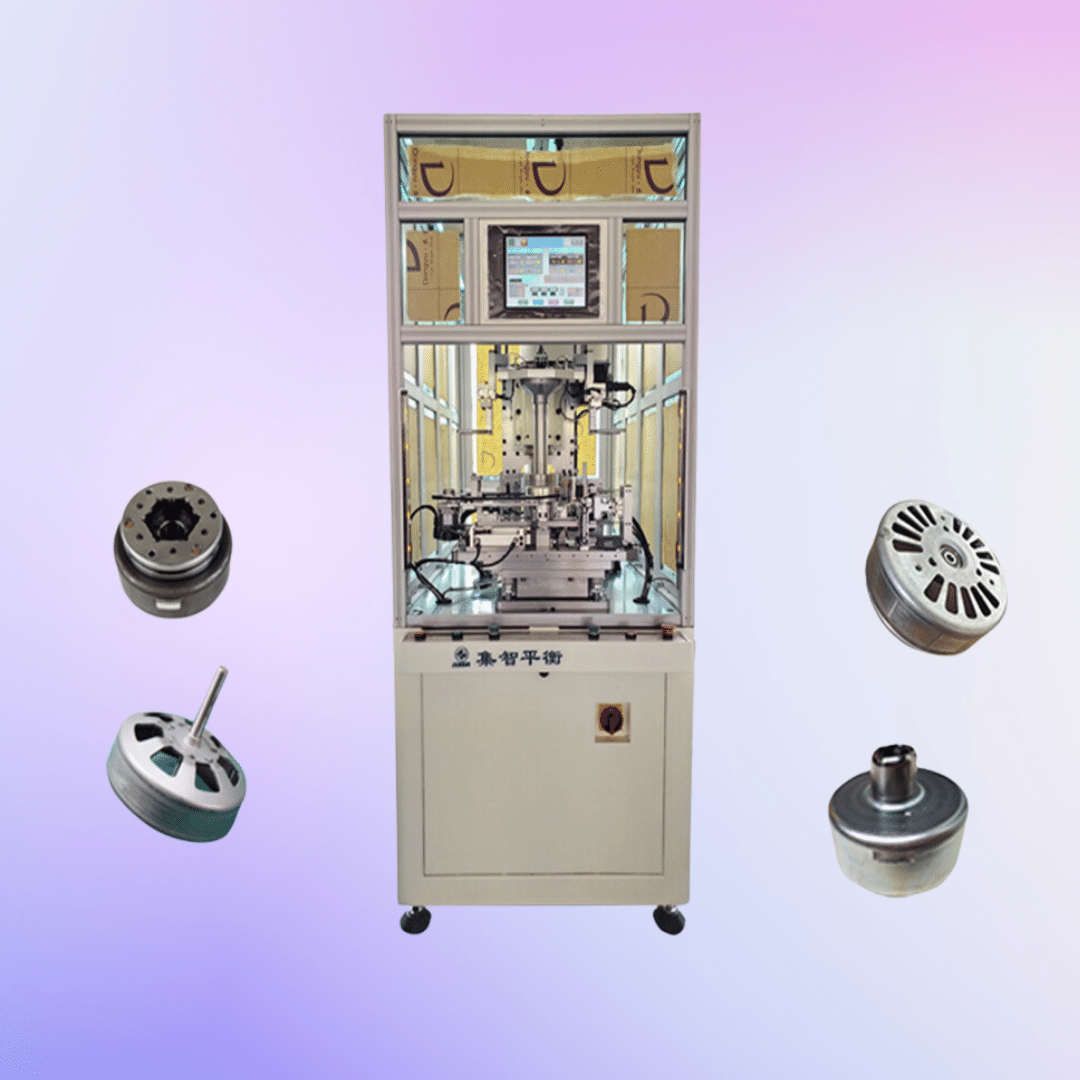 External Rotor Weight Removal Balancing Machine